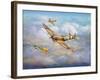 Warriors of the Sky-John Bradley-Framed Giclee Print