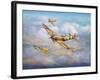 Warriors of the Sky-John Bradley-Framed Giclee Print