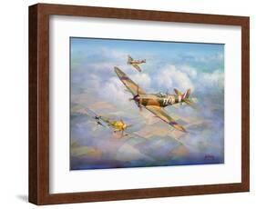 Warriors of the Sky-John Bradley-Framed Giclee Print