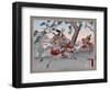 Warriors on Horseback, Japanese Wood-Cut Print-Lantern Press-Framed Art Print