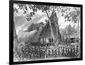 Warriors Outside a Worship House-null-Framed Giclee Print