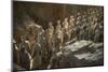 Warriors, Terracotta Army, UNESCO World Heritage Site, Xian, Shaanxi, China, Asia-Janette Hill-Mounted Photographic Print