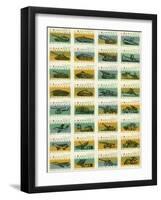 Warsaw Pact Forces, Safety Match Sheet-null-Framed Giclee Print