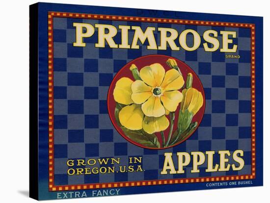 Warshaw Collection of Business Americana Food; Fruit Crate Labels, D.W.C.L. Primrose Brand-null-Stretched Canvas