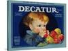 Warshaw Collection of Business Americana Food; Fruit Crate Labels, Dacatur Orchard Company-null-Stretched Canvas