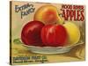 Warshaw Collection of Business Americana Food; Fruit Crate Labels, Davidson Fruit Co.-null-Stretched Canvas