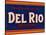 Warshaw Collection of Business Americana Food; Fruit Crate Labels, Del Rio Orchards-null-Stretched Canvas