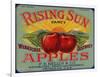 Warshaw Collection of Business Americana Food; Fruit Crate Labels, F.E. Nellis & Co.-null-Framed Art Print