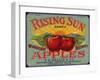 Warshaw Collection of Business Americana Food; Fruit Crate Labels, F.E. Nellis & Co.-null-Framed Art Print