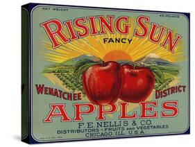 Warshaw Collection of Business Americana Food; Fruit Crate Labels, F.E. Nellis & Co.-null-Stretched Canvas