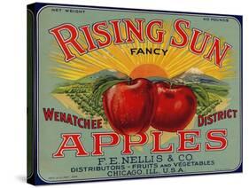 Warshaw Collection of Business Americana Food; Fruit Crate Labels, F.E. Nellis & Co.-null-Stretched Canvas