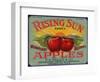 Warshaw Collection of Business Americana Food; Fruit Crate Labels, F.E. Nellis & Co.-null-Framed Art Print