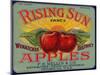 Warshaw Collection of Business Americana Food; Fruit Crate Labels, F.E. Nellis & Co.-null-Mounted Art Print