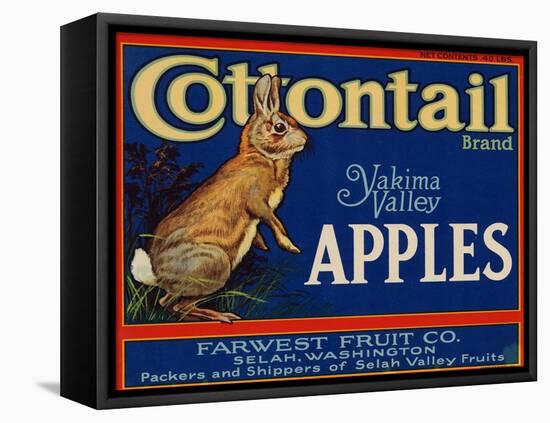 Warshaw Collection of Business Americana Food; Fruit Crate Labels, Farwest Fruit Co.-null-Framed Stretched Canvas