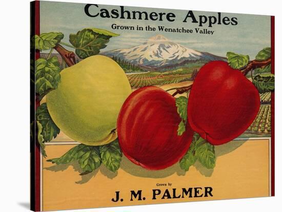 Warshaw Collection of Business Americana Food; Fruit Crate Labels, J. M. Palmer-null-Stretched Canvas