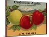 Warshaw Collection of Business Americana Food; Fruit Crate Labels, J. M. Palmer-null-Mounted Art Print