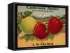 Warshaw Collection of Business Americana Food; Fruit Crate Labels, J. M. Palmer-null-Framed Stretched Canvas