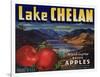 Warshaw Collection of Business Americana Food; Fruit Crate Labels, Lake Chelan Growers Union-null-Framed Art Print