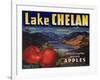 Warshaw Collection of Business Americana Food; Fruit Crate Labels, Lake Chelan Growers Union-null-Framed Art Print