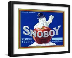 Warshaw Collection of Business Americana Food; Fruit Crate Labels, Northwest Fruit Distributors-null-Framed Art Print