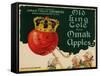 Warshaw Collection of Business Americana Food; Fruit Crate Labels, Omak Fruit Growers-null-Framed Stretched Canvas