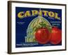 Warshaw Collection of Business Americana Food; Fruit Crate Labels, Paradise-Wenatchee Orchard Co.-null-Framed Art Print