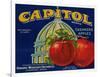 Warshaw Collection of Business Americana Food; Fruit Crate Labels, Paradise-Wenatchee Orchard Co.-null-Framed Art Print