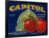 Warshaw Collection of Business Americana Food; Fruit Crate Labels, Paradise-Wenatchee Orchard Co.-null-Framed Art Print