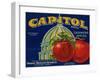 Warshaw Collection of Business Americana Food; Fruit Crate Labels, Paradise-Wenatchee Orchard Co.-null-Framed Art Print