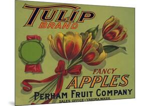 Warshaw Collection of Business Americana Food; Fruit Crate Labels, Perham Fruit Company-null-Mounted Art Print