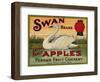 Warshaw Collection of Business Americana Food; Fruit Crate Labels, Perham Fruit Company-null-Framed Art Print