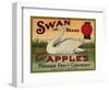 Warshaw Collection of Business Americana Food; Fruit Crate Labels, Perham Fruit Company-null-Framed Art Print