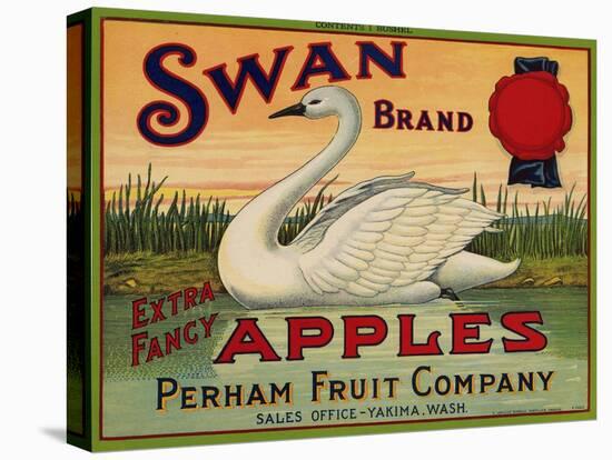 Warshaw Collection of Business Americana Food; Fruit Crate Labels, Perham Fruit Company-null-Stretched Canvas