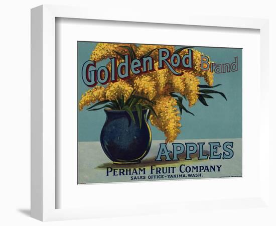 Warshaw Collection of Business Americana Food; Fruit Crate Labels, Perham Fruit Company-null-Framed Art Print