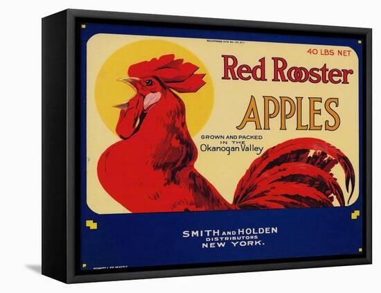 Warshaw Collection of Business Americana Food; Fruit Crate Labels, Smith & Holden Distributors-null-Framed Stretched Canvas