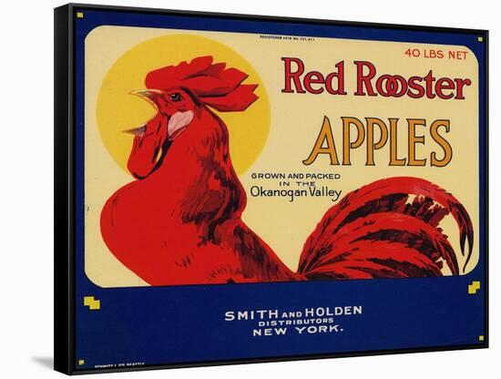 Warshaw Collection of Business Americana Food; Fruit Crate Labels, Smith & Holden Distributors-null-Framed Stretched Canvas