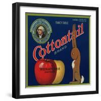 Warshaw Collection of Business Americana Food; Fruit Crate Labels, Stratford Orchards Co.-null-Framed Art Print