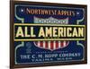 Warshaw Collection of Business Americana Food; Fruit Crate Labels, The C.M. Kopp Company-null-Framed Art Print