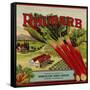 Warshaw Collection of Business Americana Food; Fruit Crate Labels, Washington Berry Growers-null-Framed Stretched Canvas