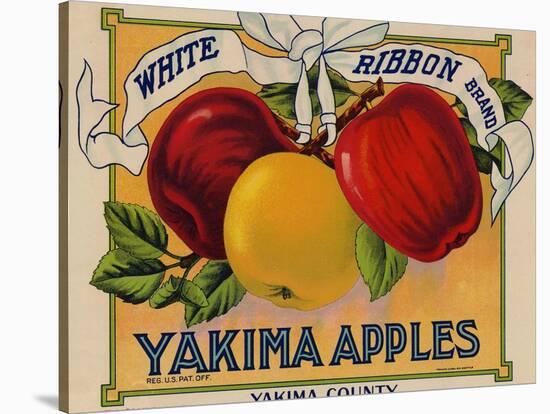 Warshaw Collection of Business Americana Food; Fruit Crate Labels, Yakima Horticultural Union-null-Stretched Canvas