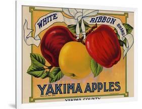 Warshaw Collection of Business Americana Food; Fruit Crate Labels, Yakima Horticultural Union-null-Framed Art Print