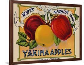 Warshaw Collection of Business Americana Food; Fruit Crate Labels, Yakima Horticultural Union-null-Framed Art Print