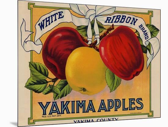 Warshaw Collection of Business Americana Food; Fruit Crate Labels, Yakima Horticultural Union-null-Mounted Art Print