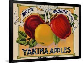 Warshaw Collection of Business Americana Food; Fruit Crate Labels, Yakima Horticultural Union-null-Framed Art Print