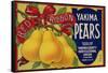 Warshaw Collection of Business Americana Food; Fruit Crate Labels, Yakima Horticultural Union-null-Framed Stretched Canvas