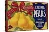 Warshaw Collection of Business Americana Food; Fruit Crate Labels, Yakima Horticultural Union-null-Stretched Canvas