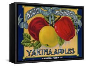 Warshaw Collection of Business Americana Food; Fruit Crate Labels, Yakima Horticultural Union-null-Framed Stretched Canvas