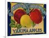 Warshaw Collection of Business Americana Food; Fruit Crate Labels, Yakima Horticultural Union-null-Framed Art Print