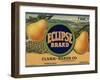 Warshaw Collection of Business Americana Food; Fruit Crate Labels-null-Framed Art Print