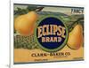 Warshaw Collection of Business Americana Food; Fruit Crate Labels-null-Framed Art Print